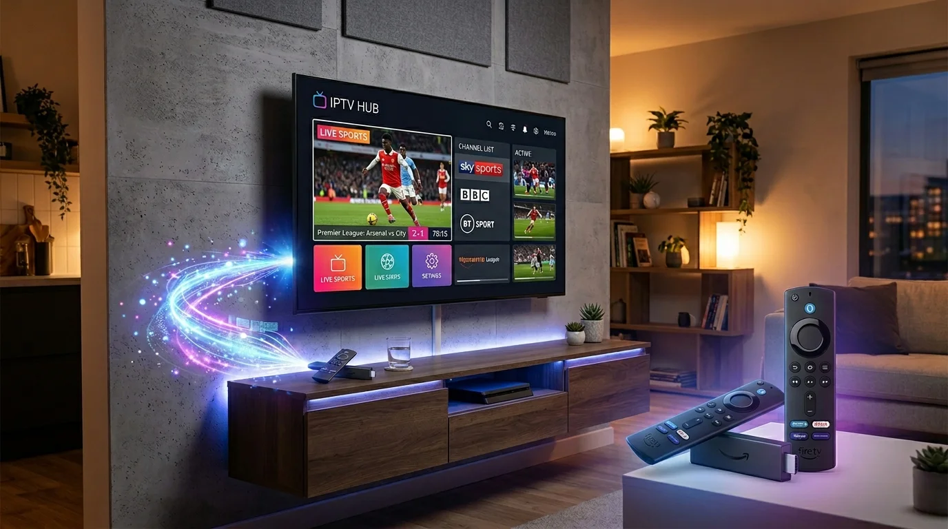Amazon Firestick device for Sky Glass IPTV