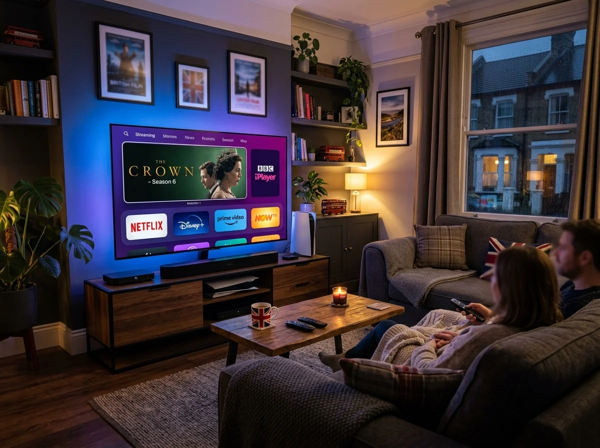 Sky Glass IPTV running on Amazon Fire TV Stick