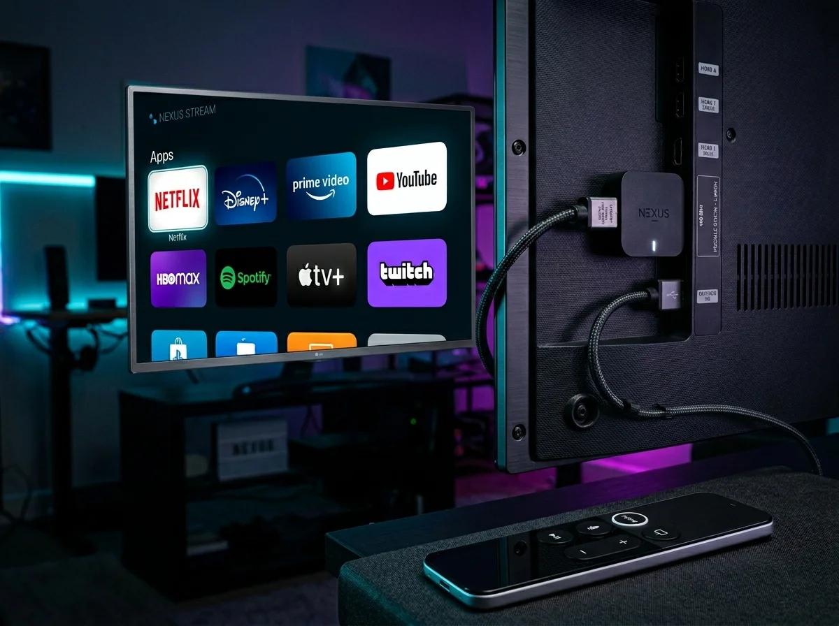 Sky Glass IPTV running on an Amazon Firestick
