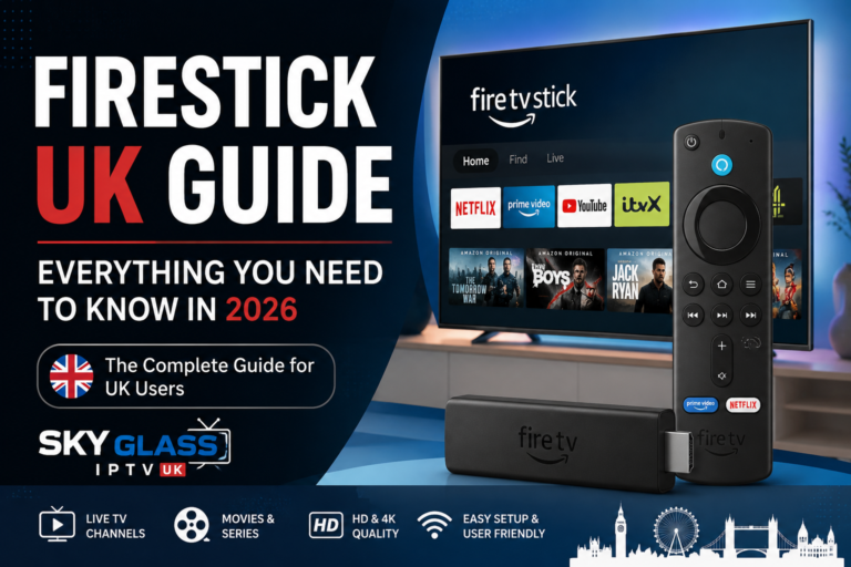 Firestick UK Guide 2026 – Complete Streaming Guide with Sky Glass IPTV UK