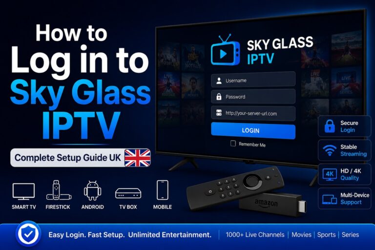 How to Log in to Sky Glass IPTV | Complete Setup Guide UK