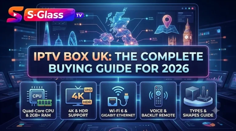 Best IPTV Box - SKY GLASS IPTV
