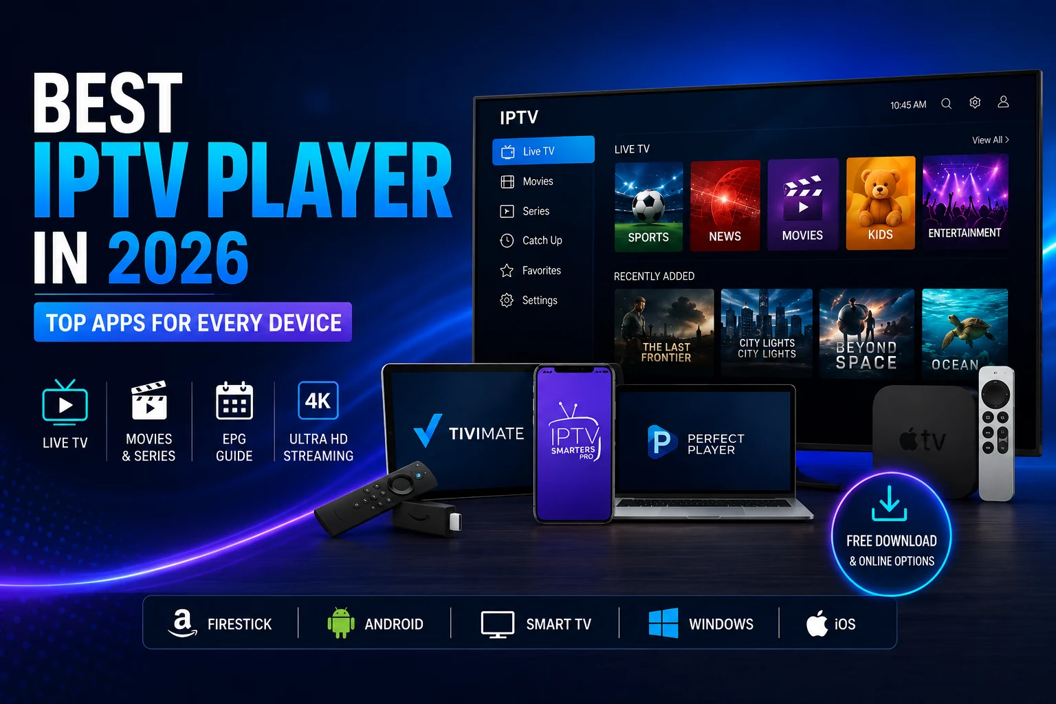 Best IPTV Player 2026